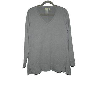 LOGO Lounge by Lori Goldstein French Terry Top